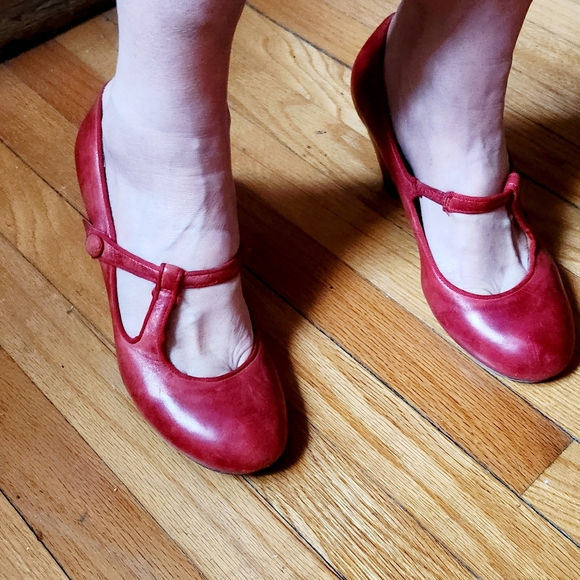 Soulier talon vintage - Picture 4 of 15